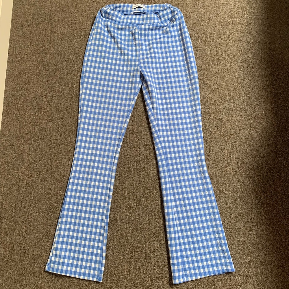 URban outfitters checkered stretchy pants